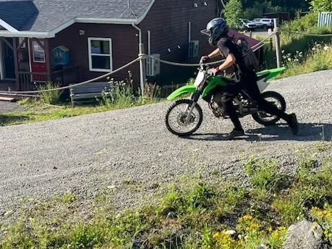 Image of someone on a motorized dirt bike at the Keppoch