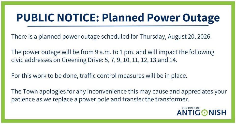 Planned Power Outage