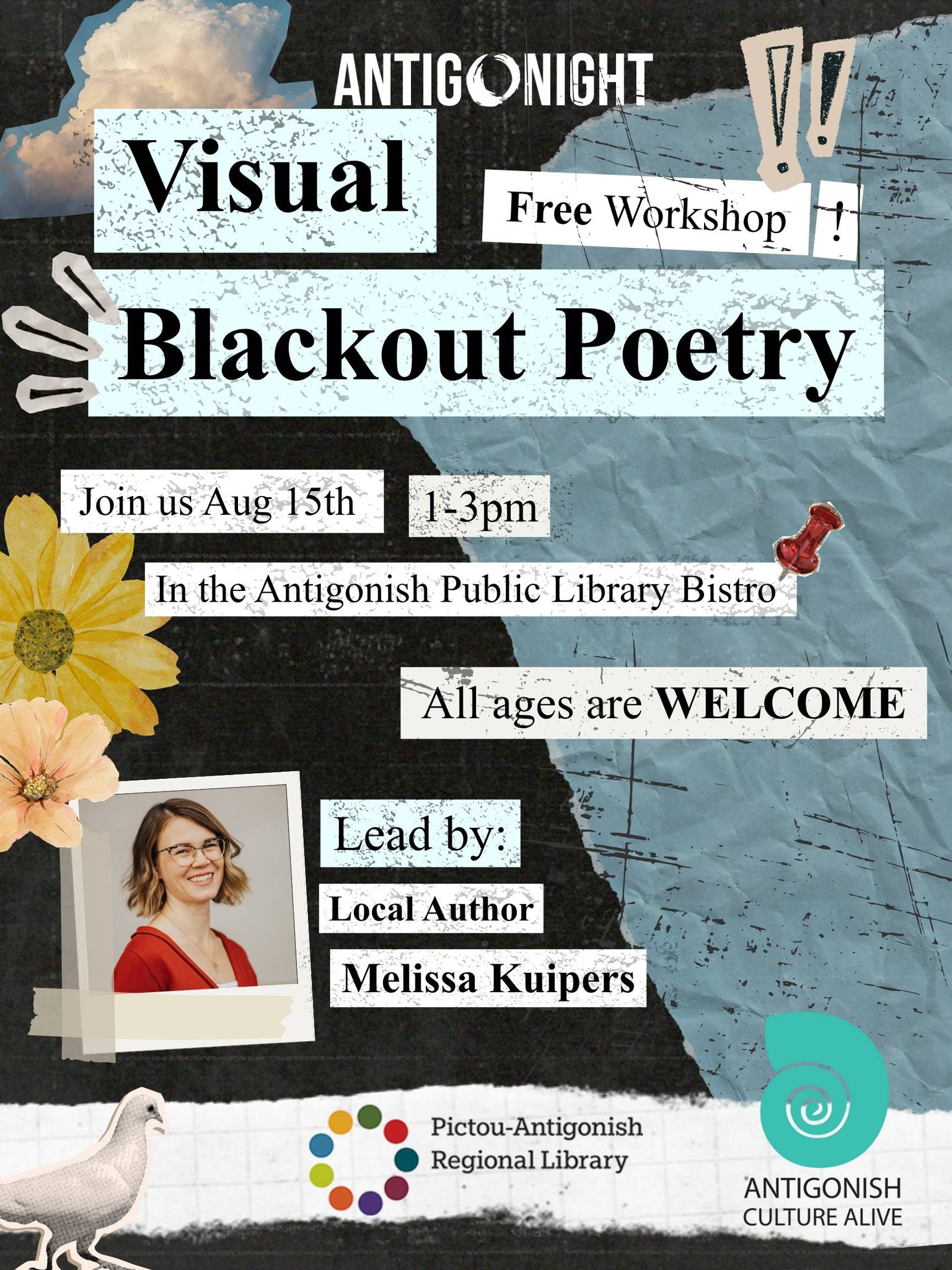 Visual Blackout Poetry Workshop