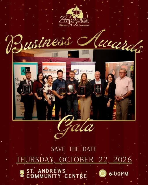 Antigonish Chamber of Commerce Annual Business Awards Gala