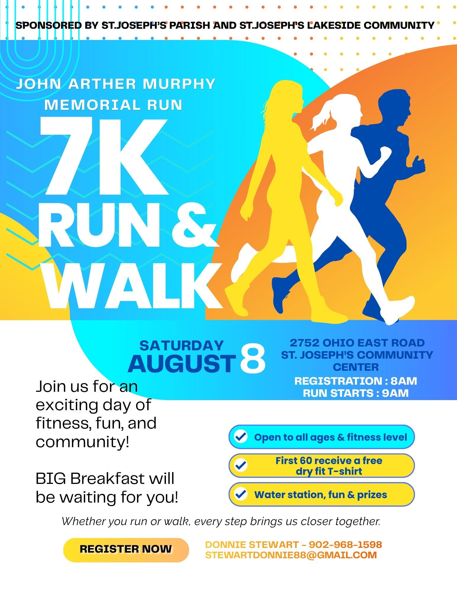 John Arther Murphy Memorial 7 km Run & Walk