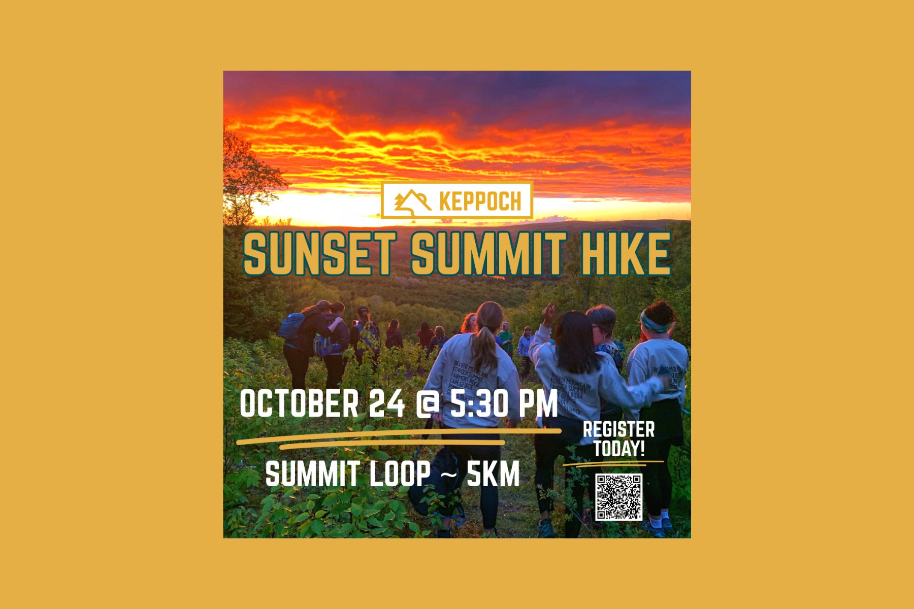 Sunset Summit Hike at the Keppoch